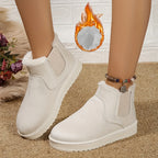 Bottines Femme Plateforme, à Enfiler