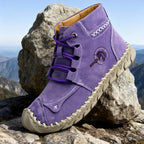 Bottines Femme Colorées, Semelle Crantée – coloris violet