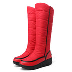 Bottes Femme Matelassées Similicuir, Montante, vue 5