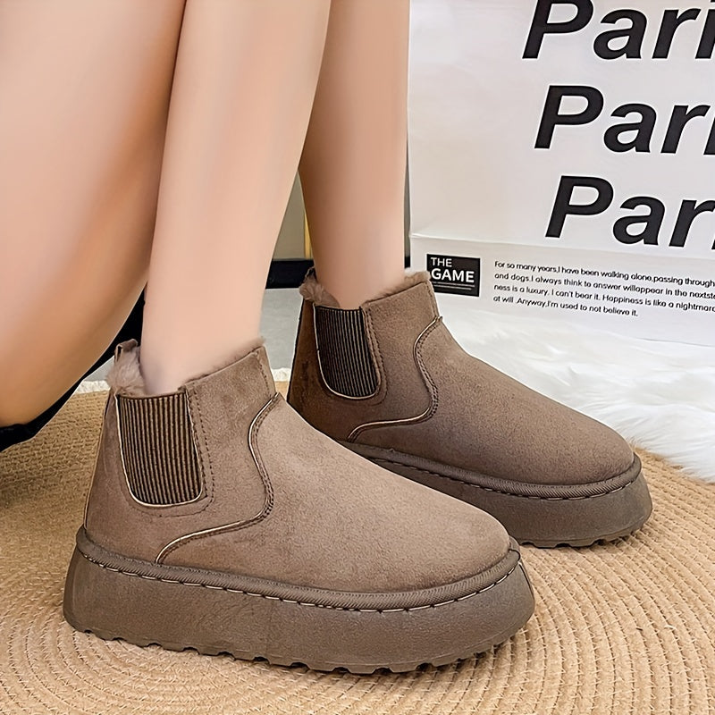 Bottines Chelsea Plateforme Femme, 4 Coloris, vue 11