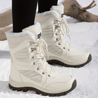 Bottes de Neige Femme à Lacets, 3 Coloris