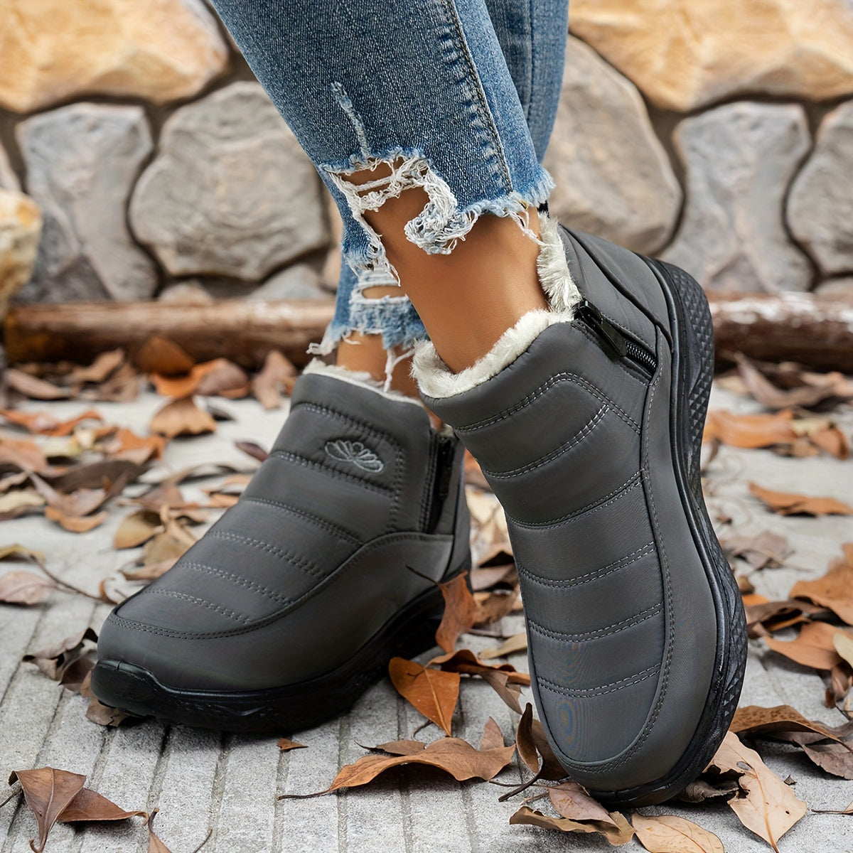 Bottines Courtes Femme à Enfiler, 8 Coloris, vue 2