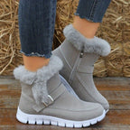 Bottines Femme Cheville, Fourrure Synthétique, vue 6