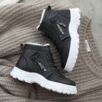 Bottines Femme Similicuir, Plateforme à Lacets, vue 13