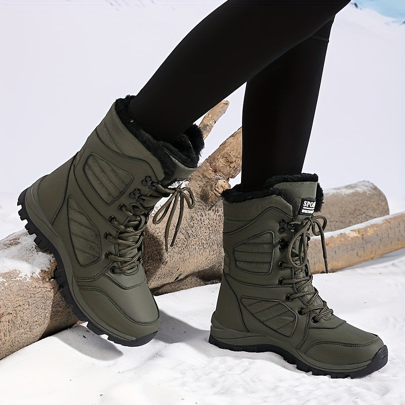 Bottes de Neige Femme à Lacets, 3 Coloris, vue 8