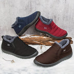 Bottes Hiver Femme à Enfiler, Col Fausse Fourrure, vue 2