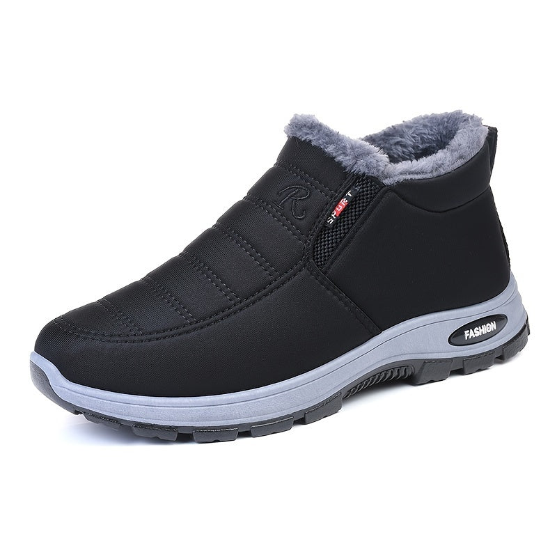 Bottes de Neige Femme Fourrées, à Enfiler – coloris noir, vue 3
