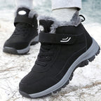 Bottes de Neige Unisexe, Scratch et Lacets, Doublure Peluche, vue 5