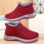 Bottes de Neige Femme, Talon Plat, à Enfiler, vue 2