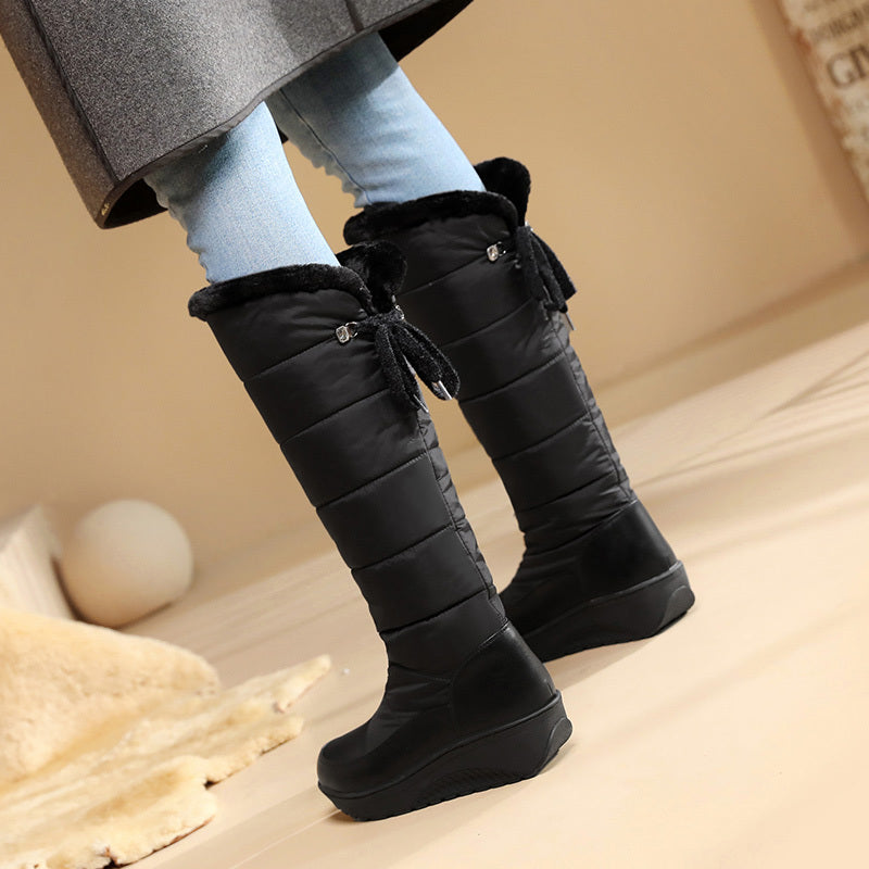 Bottes de Neige Femme, Hautes et Fourrées, vue 8