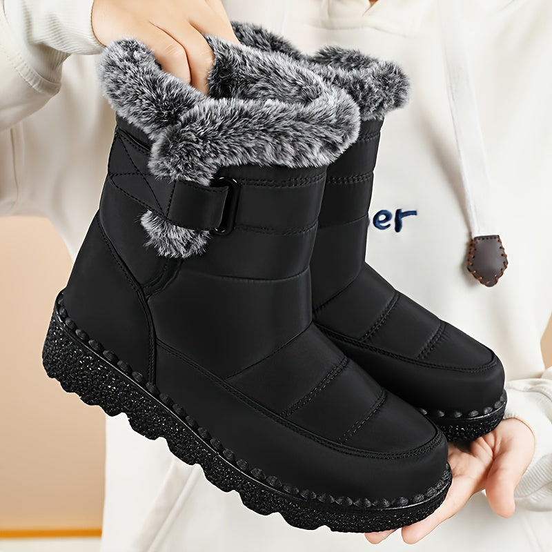 Bottes de Neige Femme, Semelle Plateforme, vue 7