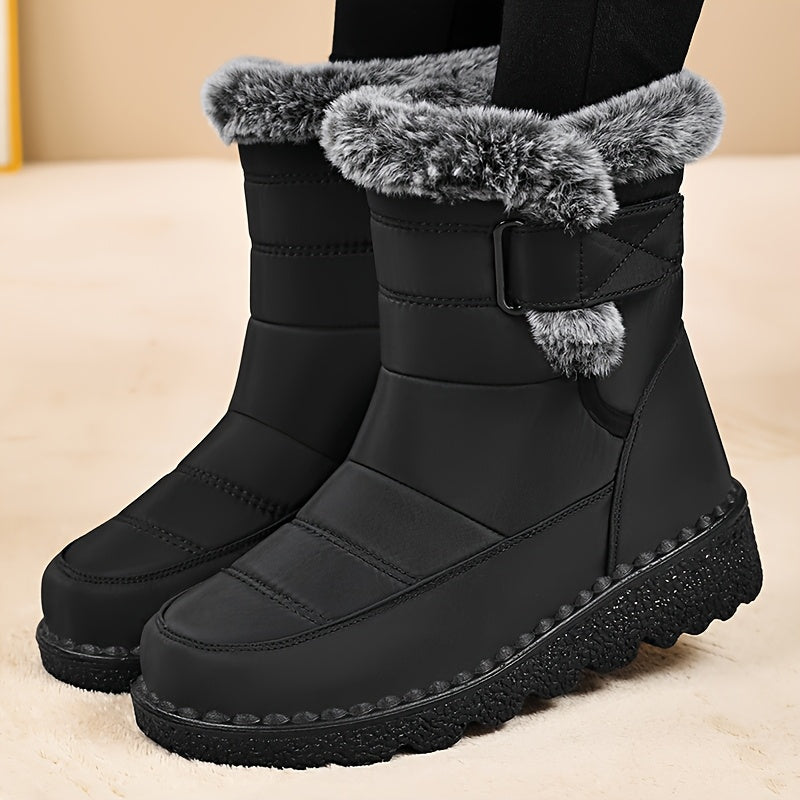 Bottes de Neige Femme, Semelle Plateforme, vue 4