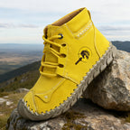 Bottines Femme Colorées, Semelle Crantée – coloris jaune