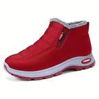 Bottes de Neige Femme, Talon Plat, à Enfiler, vue 7