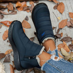 Bottines Courtes Femme à Enfiler, 8 Coloris – coloris bleu marine