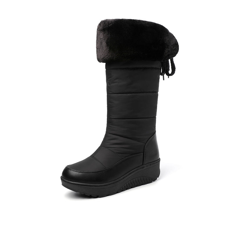 Bottes de Neige Femme, Hautes et Fourrées, vue 10