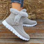Bottines Femme Cheville, Fourrure Synthétique, vue 14