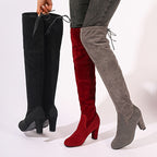 Cuissardes Femme, Tige Extensible, Cordon de Serrage, vue 5