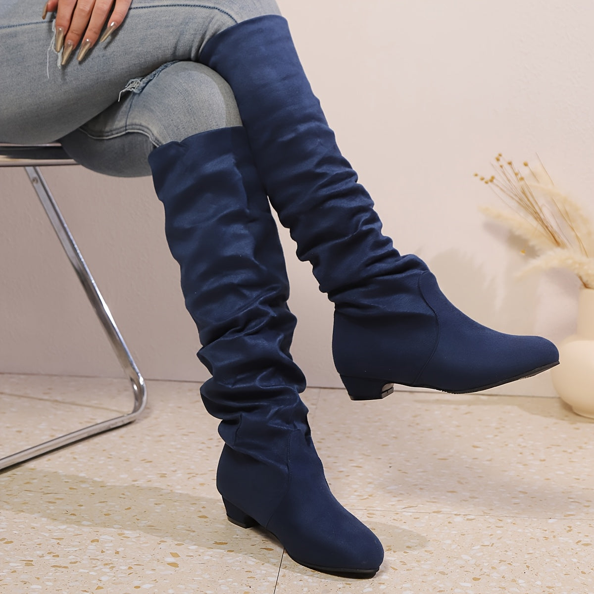 Cuissardes Femme Flanelle, Sans Fermeture, vue 3