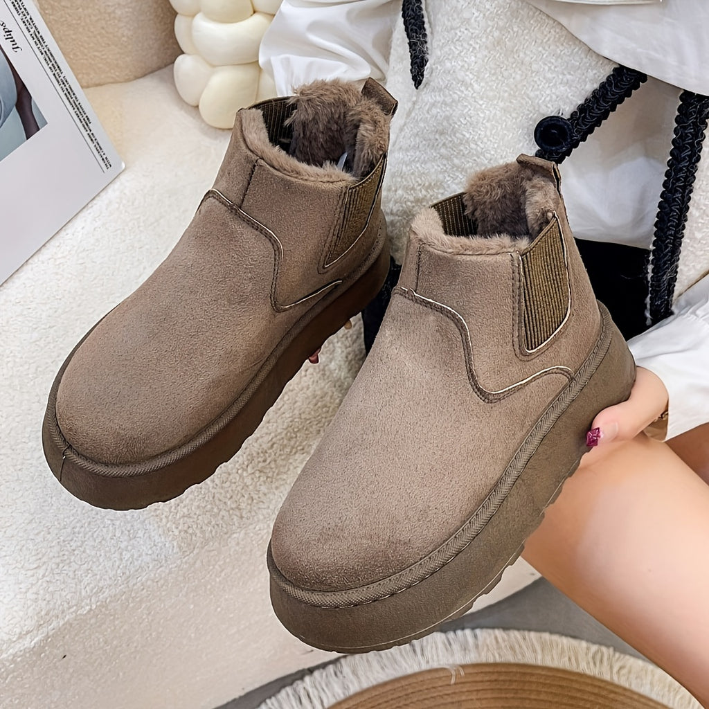 Bottines Chelsea Plateforme Femme, 4 Coloris, vue 10