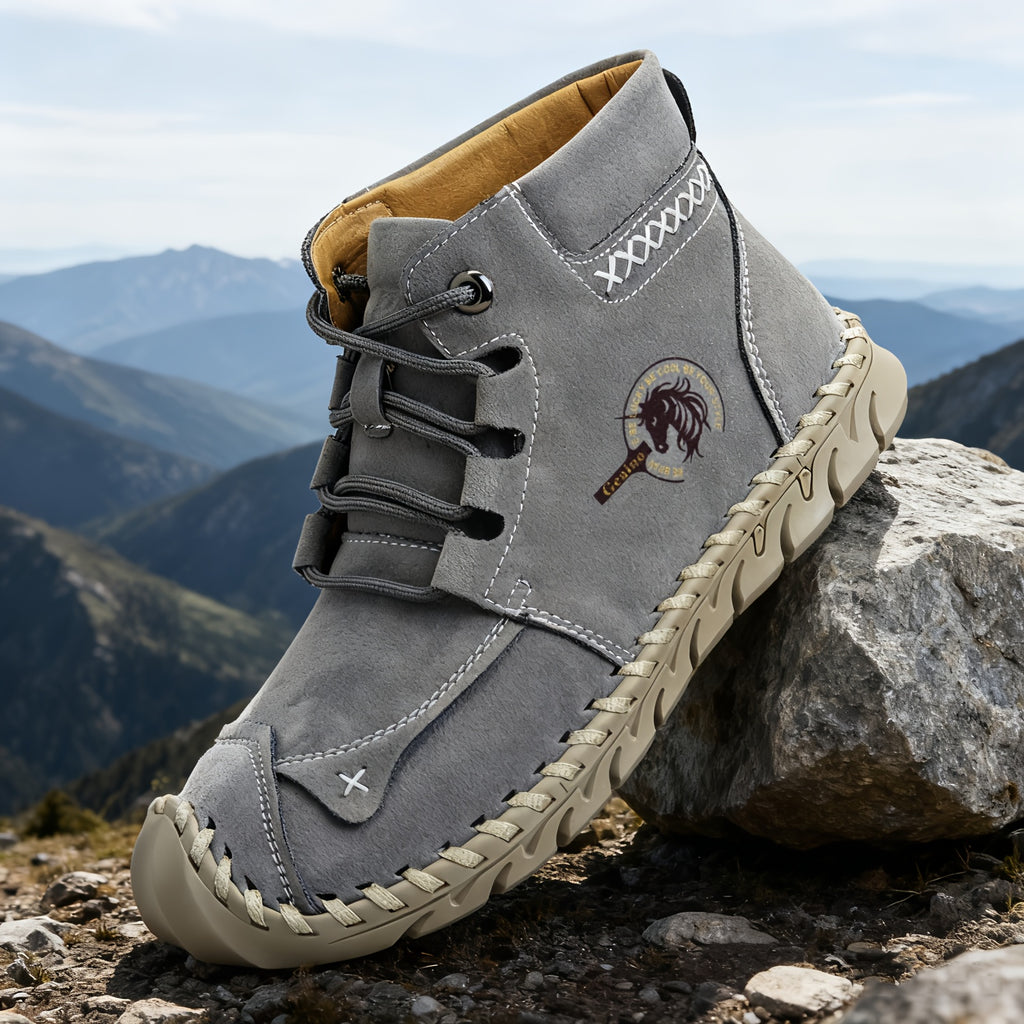 Bottines Femme Colorées, Semelle Crantée – coloris gris