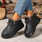 Bottes de Neige Femme Courtes Matelassées, Col Fourrure, vue 4