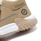 Bottes de Neige Unisexe, Similicuir, Fermeture Zip, vue 5
