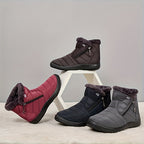 Bottes de Neige Femme, Semelle Plate