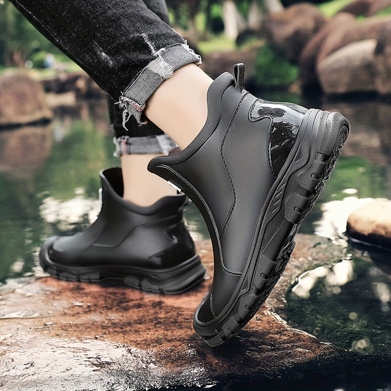 Chaussures de Pluie Femme EVA, Tige Courte, à Enfiler, vue 20