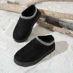 Chaussons Bottes Femme Tissu, Doublure Polaire, vue 4
