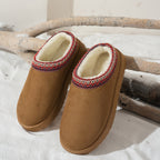 Chaussons Bottes Femme Tissu, Doublure Polaire, vue 2