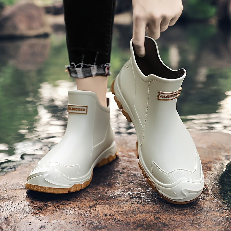 Chaussures de Pluie Femme EVA, Tige Courte, à Enfiler, vue 17