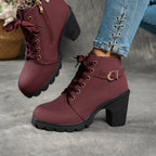 Bottines Femme Plateforme, Boucle Décorative, vue 13