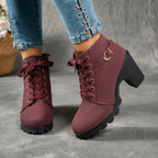 Bottines Femme Plateforme, Boucle Décorative, vue 14