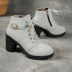 Bottines Femme Plateforme, Boucle Décorative, vue 11