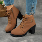 Bottines Femme Plateforme, Boucle Décorative, vue 17