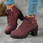 Bottines Femme Plateforme, Boucle Décorative, vue 12