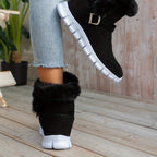 Bottines Femme Cheville, Fourrure Synthétique, vue 2