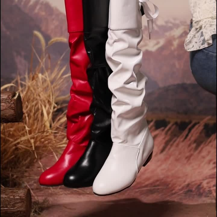 Bottes Cuissardes Femme, Talon Bas, vue 11