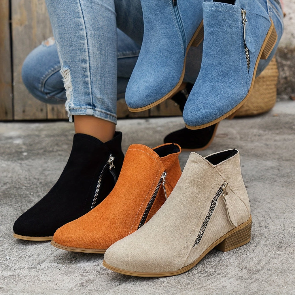 Bottines Femme Talon Plateforme, Bout Pointu