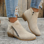 Bottines Femme Talon Plateforme, Bout Pointu, vue 2