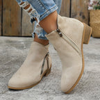 Bottines Femme Talon Plateforme, Bout Pointu, vue 4