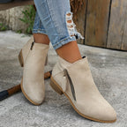 Bottines Femme Talon Plateforme, Bout Pointu, vue 5