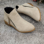 Bottines Femme Talon Plateforme, Bout Pointu, vue 6