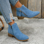 Bottines Femme Talon Plateforme, Bout Pointu, vue 9
