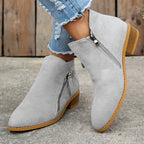 Bottines Femme Talon Plateforme, Bout Pointu, vue 18