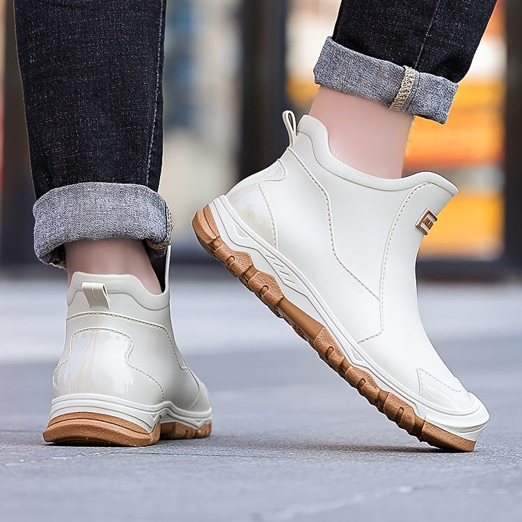 Chaussures de Pluie Femme EVA, Tige Courte, à Enfiler, vue 2