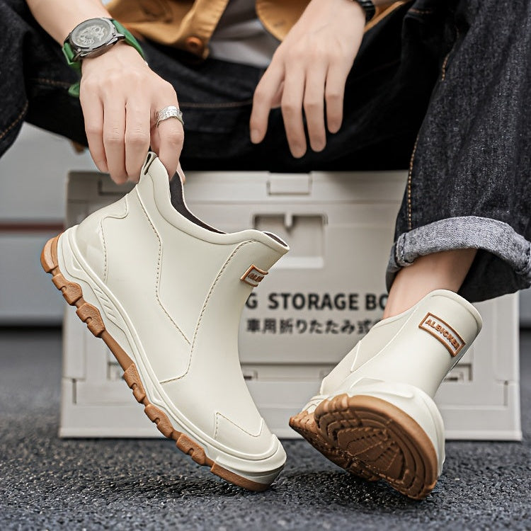 Chaussures de Pluie Femme EVA, Tige Courte, à Enfiler, vue 3