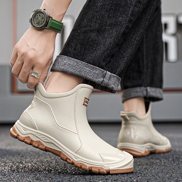 Chaussures de Pluie Femme EVA, Tige Courte, à Enfiler, vue 5