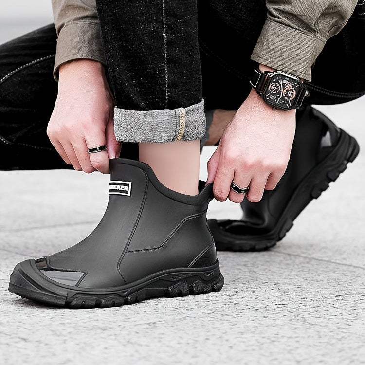 Chaussures de Pluie Femme EVA, Tige Courte, à Enfiler, vue 6